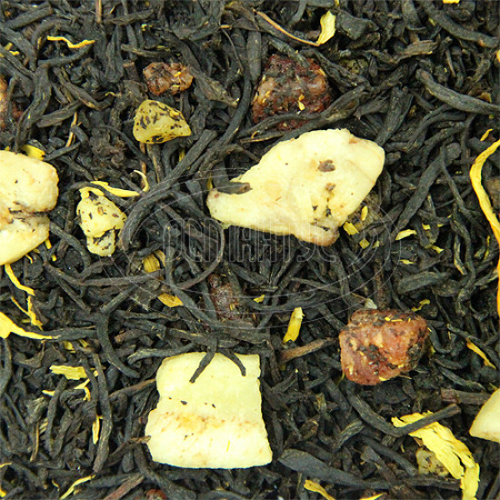 Черный чай ароматизированный Османтус "Банана-Сплит", 100 грамм