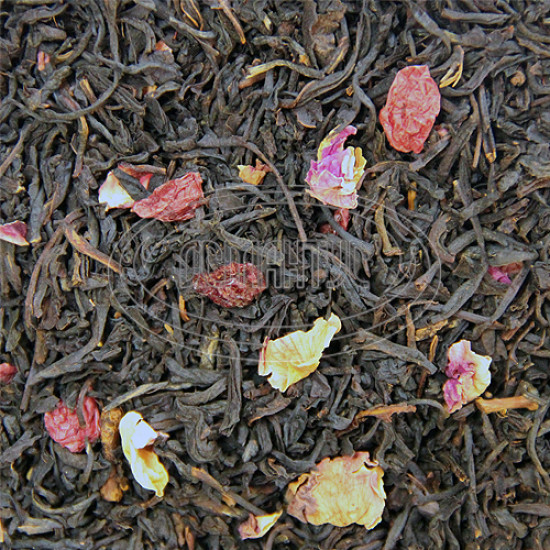 Черный чай ароматизированный Османтус "С клюквой", 100 грамм