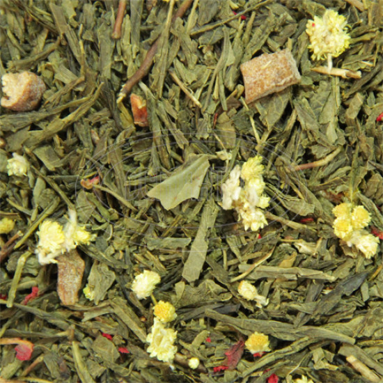 Зелений чай ароматизований Османтус "Дюшес", 100 грам