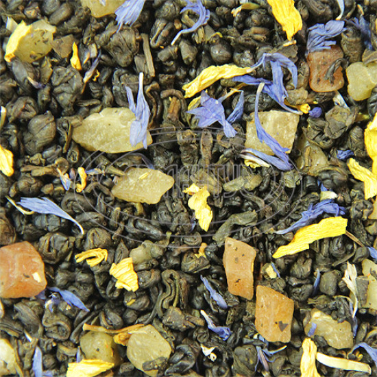 Зеленый чай ароматизированный Османтус "Текила-бум", 100 грамм