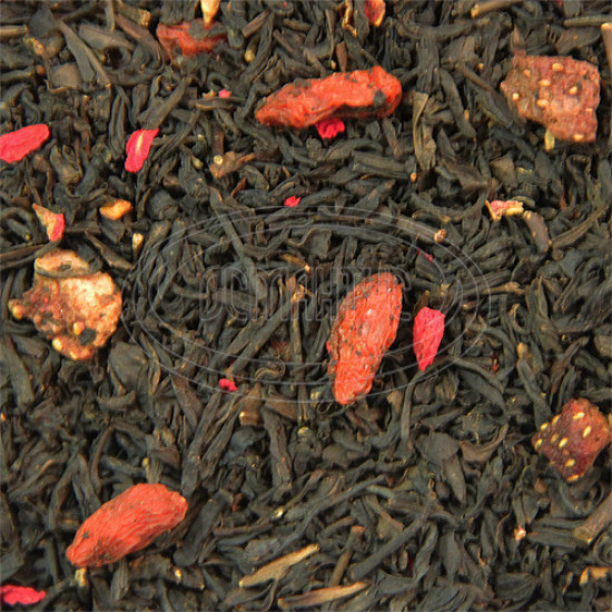 Чорний чай ароматизований Османтус "Годжі-чай", 100 грам