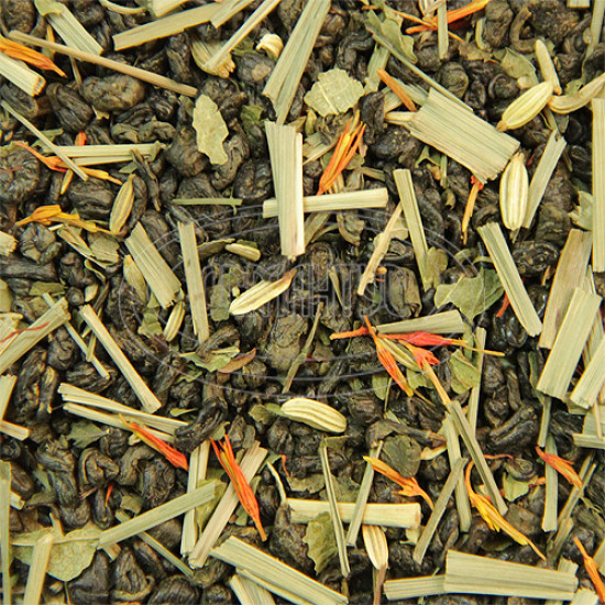 Зелений чай ароматизований Османтус "Дикий захід", 100 грам