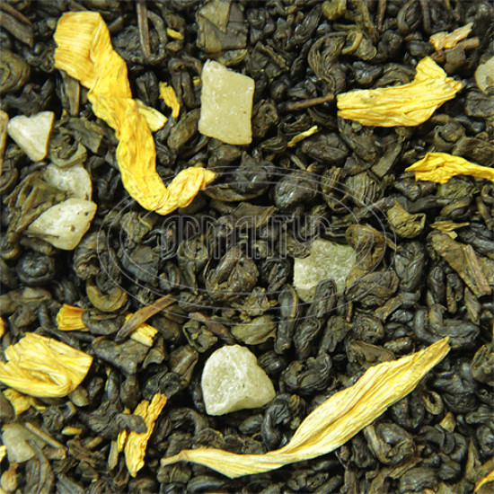 Зеленый чай ароматизированный Османтус "Перстень Сулеймана", 100 грамм