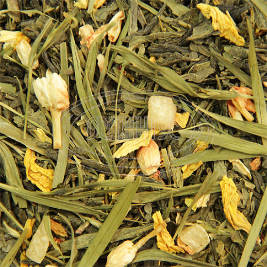 Зеленый чай классический Османтус "Молодой побег (Бамбуковый чай)", 100 грамм
