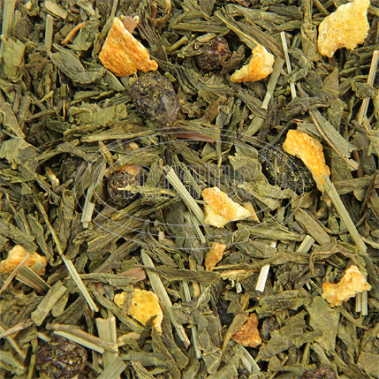 Зелений чай ароматизований Османтус "Мохіто", 100 грам