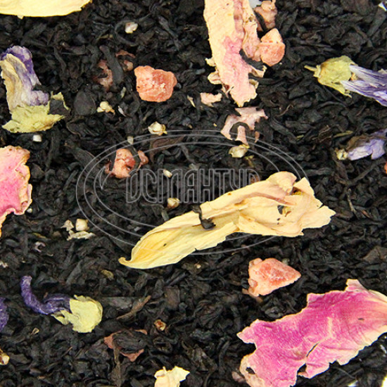 Черный чай ароматизированный Османтус "Фрукт страсти", 100 грамм