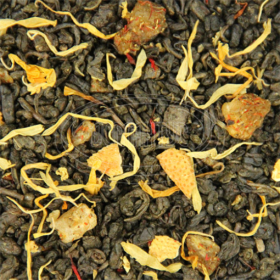 Зеленый чай ароматизированный Османтус "Гран Торино", 100 грамм
