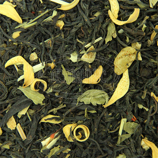 Черный чай ароматизированный Османтус "Кенди-квест", 100 грамм