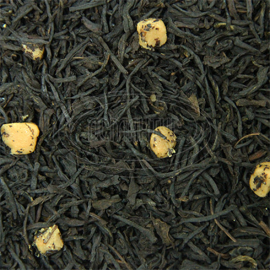 Черный чай ароматизированный Османтус "Крем карамель", 100 грамм