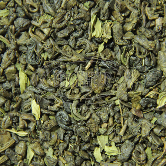 Зеленый чай ароматизированный Османтус "Мятный", 100 грамм