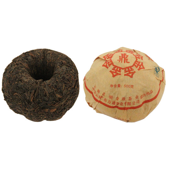 Чай пуэр прессованный Османтус "Туо ча Шу (черный)", около 500 грамм