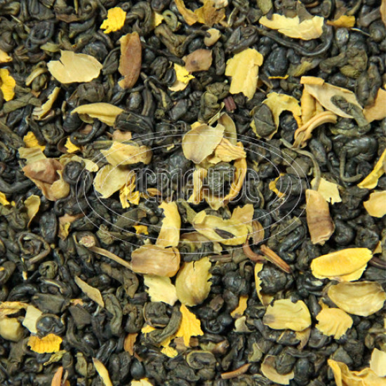 Зеленый чай ароматизированный Османтус "Саусеп Ранавара", 100 грамм