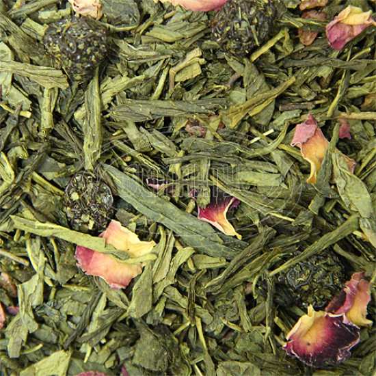 Зеленый чай ароматизированный Османтус "Шеримойя", 100 грамм