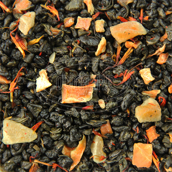 Зелений чай ароматизований Османтус "Сонце Барсума", 100 грам