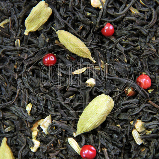 Черный чай ароматизированный Османтус "Спайси", 100 грамм