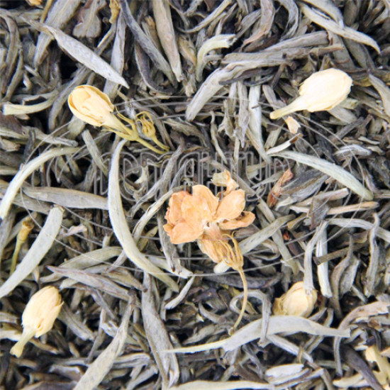 Белый чай Османтус "Серебряные иглы (жасмин)", 100 грамм