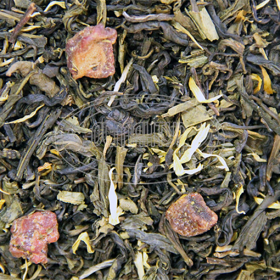 Зеленый чай ароматизированный Османтус "Праздничная феерия", 100 грамм