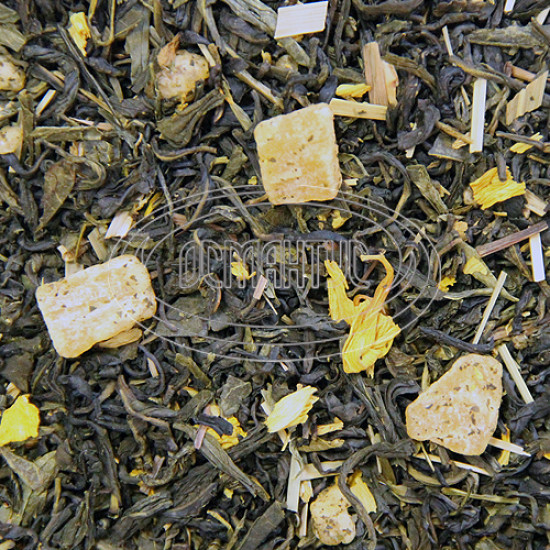 Зеленый чай ароматизированный Османтус "С Днем Рождения", 100 грамм