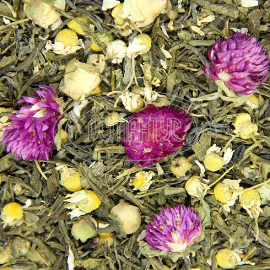 Зеленый чай ароматизированный Османтус "Хелс-ти", 100 грамм
