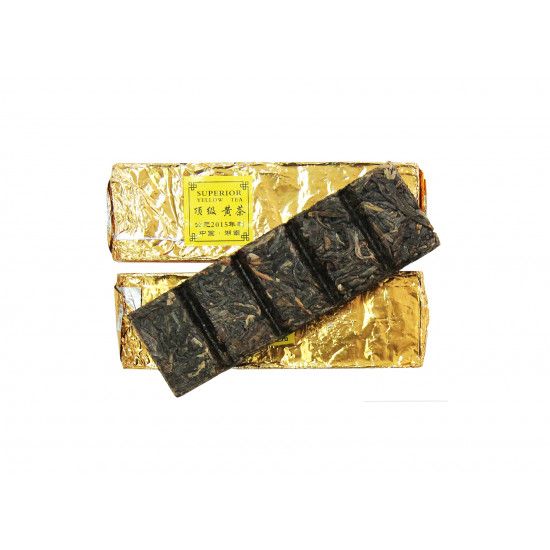 Желтый чай Османтус "Плитка-шоколадка", 100 грамм
