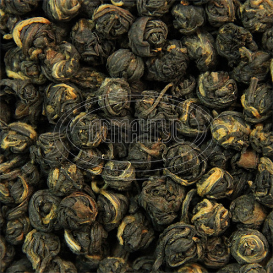 Вязаный чай Османтус "Золотая жемчужина", 100 грамм
